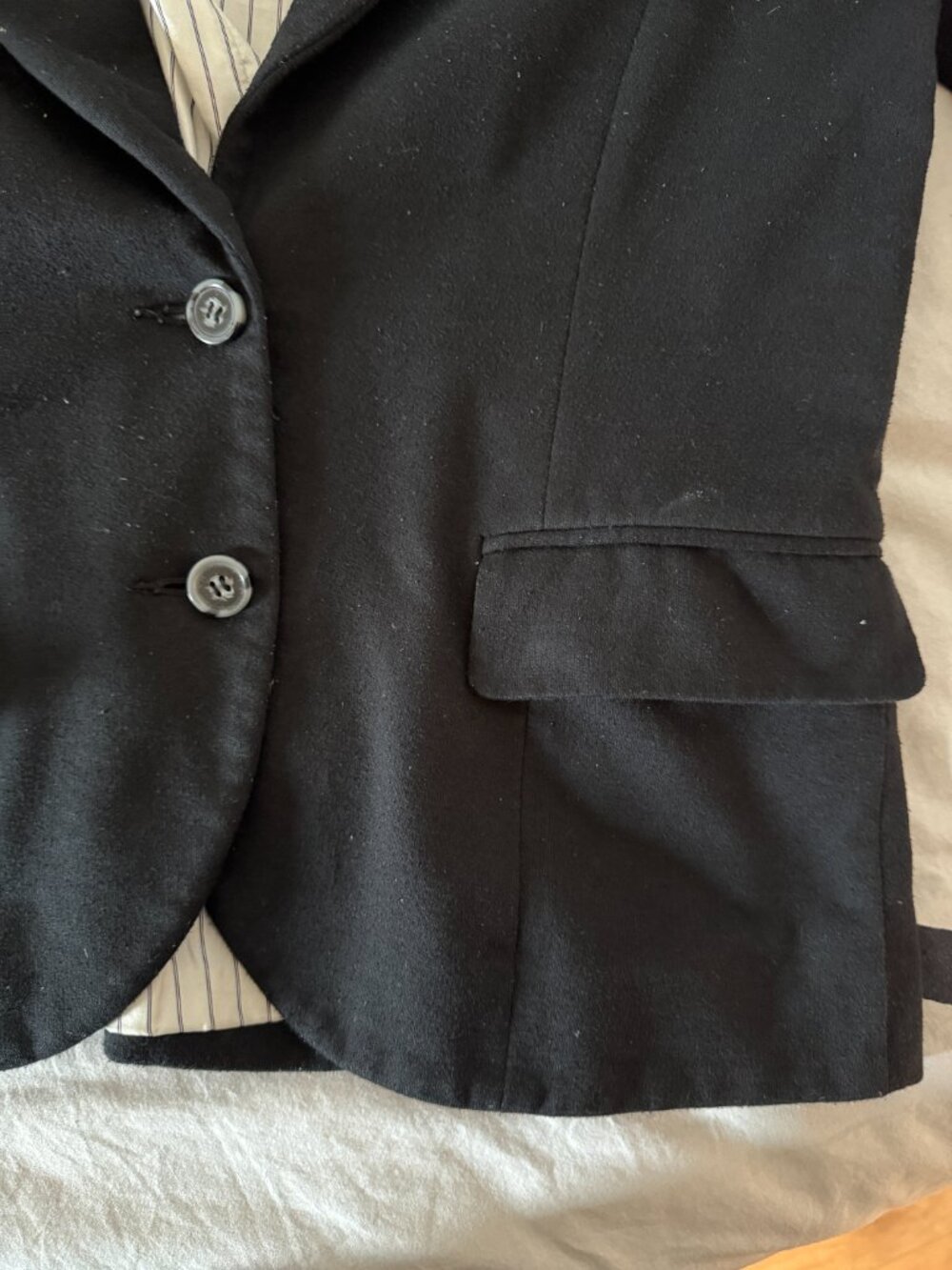 Swell Blazing Contrast Blazer With Elbow Patches Sz L - Picture 3 of 6